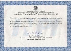 Certificado Palestra INPI_19 05 2014